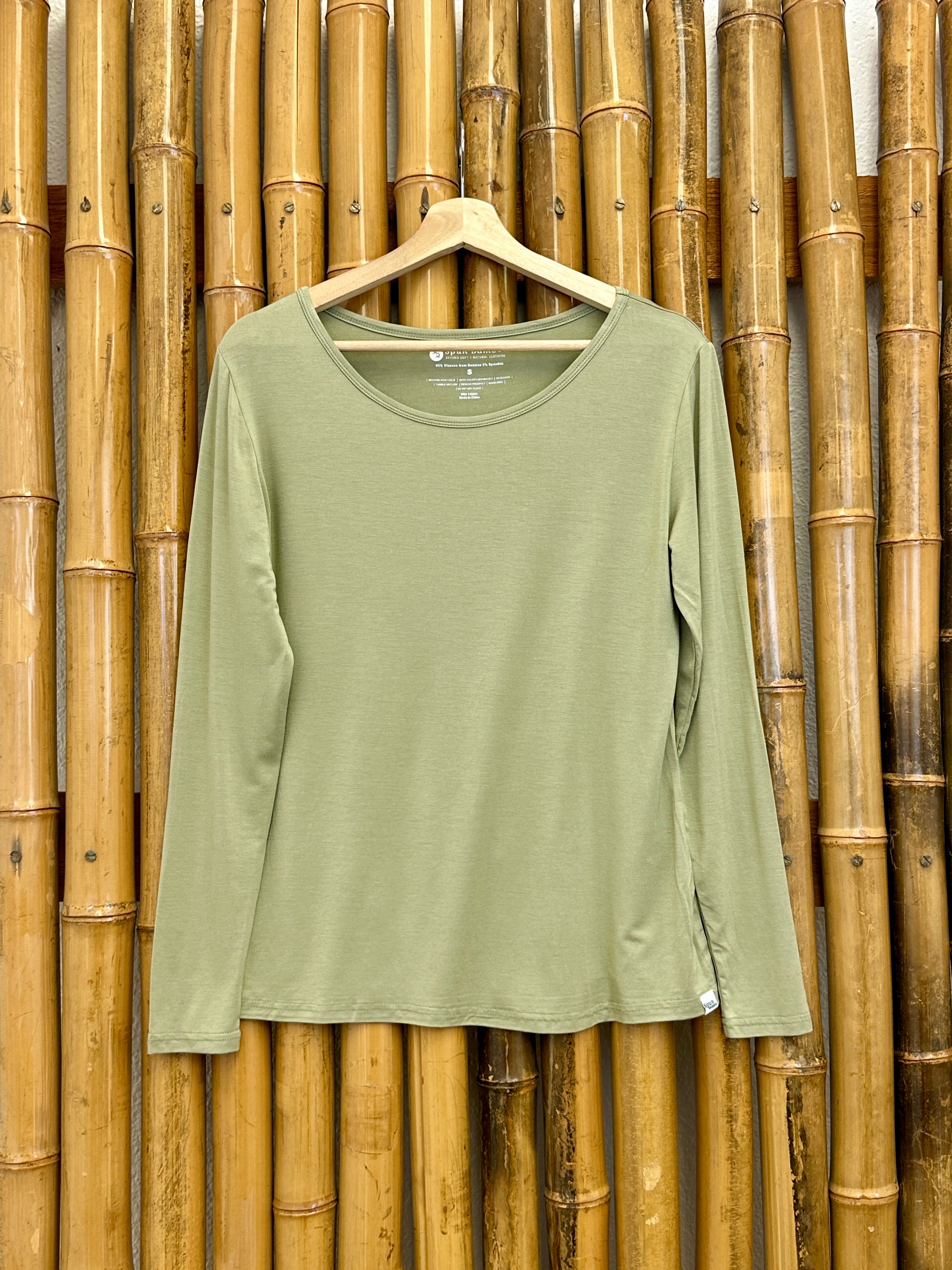 Women's Bamboo Lounge Long Sleeve T-Shirt. Karys fashion