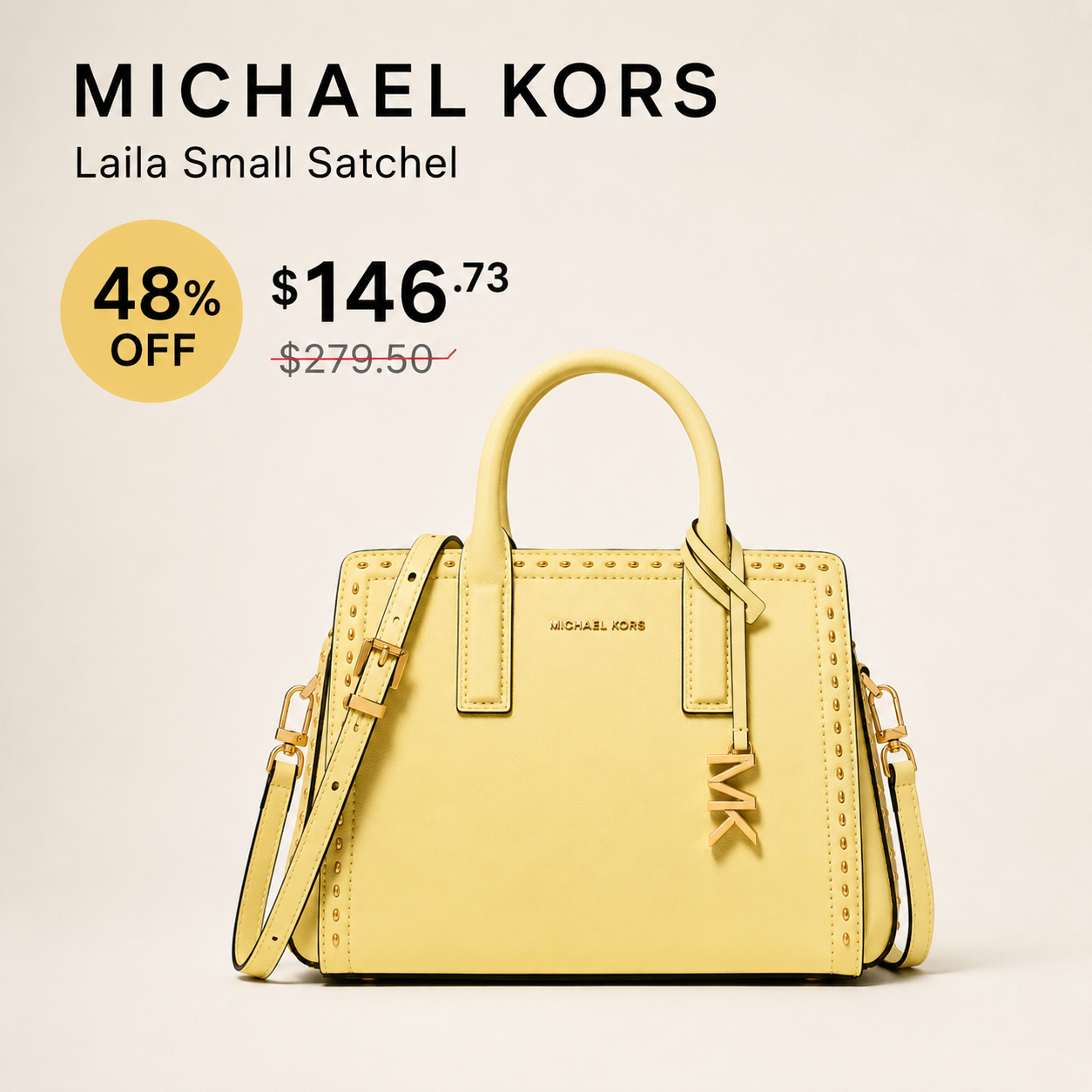 Michael Kors Women's Laila Small Satchel
