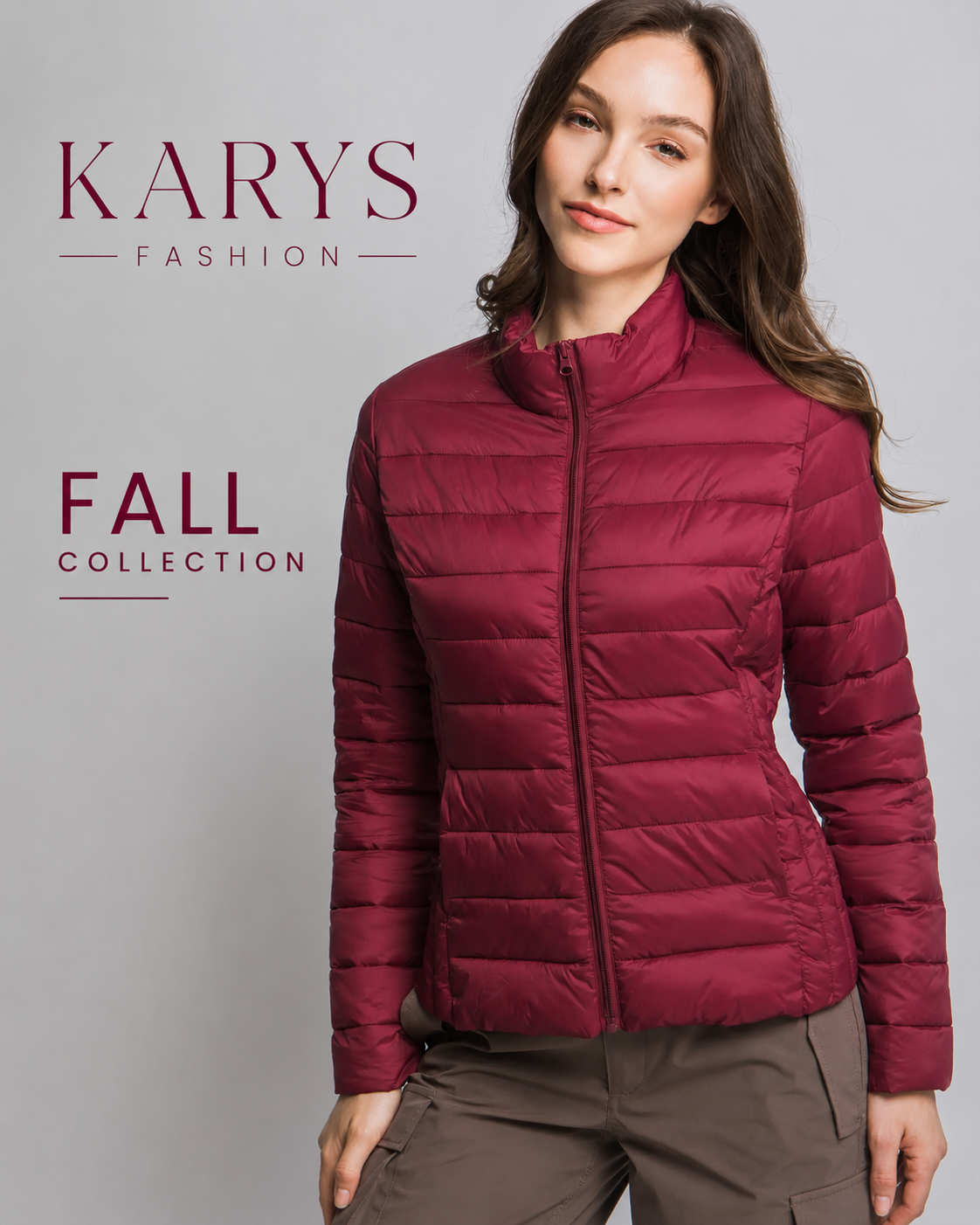 Ultra Lightweight Thermal Puffer Jacket – Women’s Zip Up