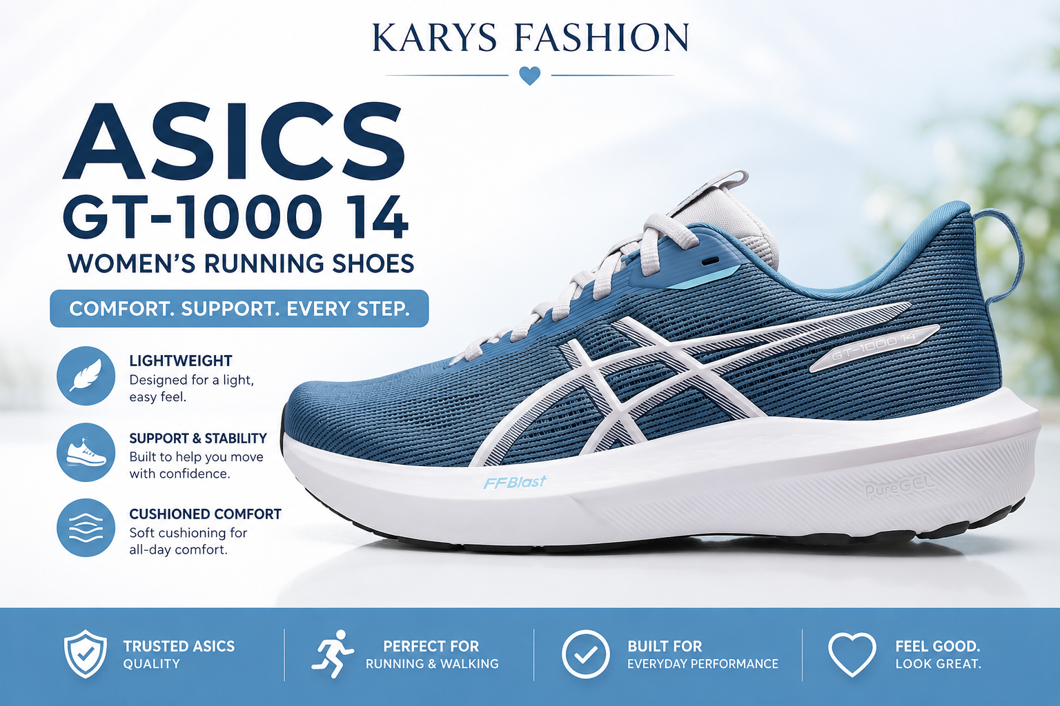 ASICS GT-1000 14 Women's Running Shoes