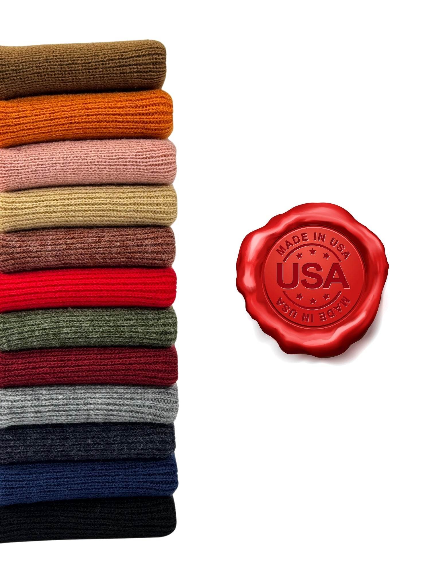 American Flag Beanie, H Stitch Beanie