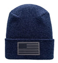 American Flag Beanie, H Stitch Beanie