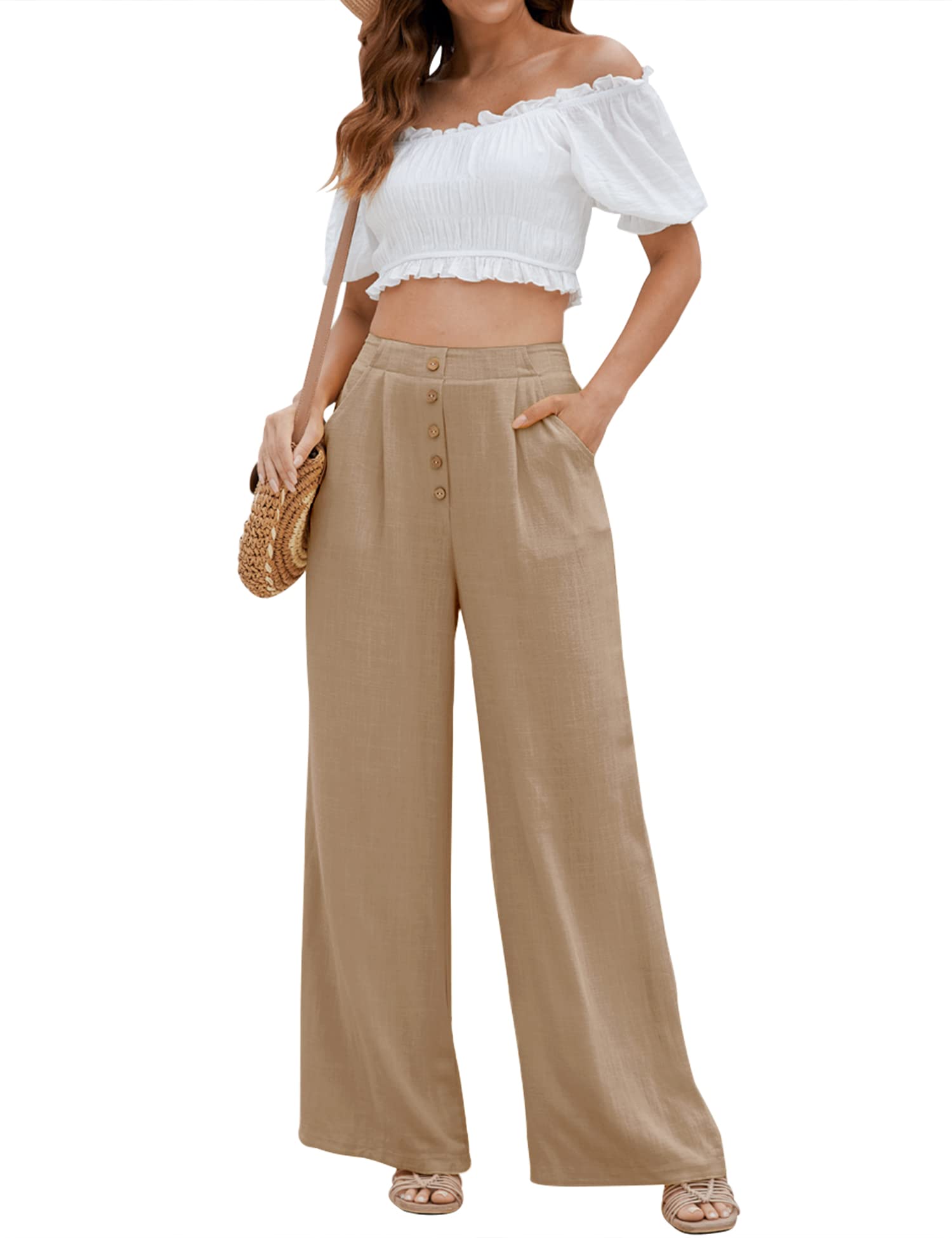Karys Linen Flow Pants