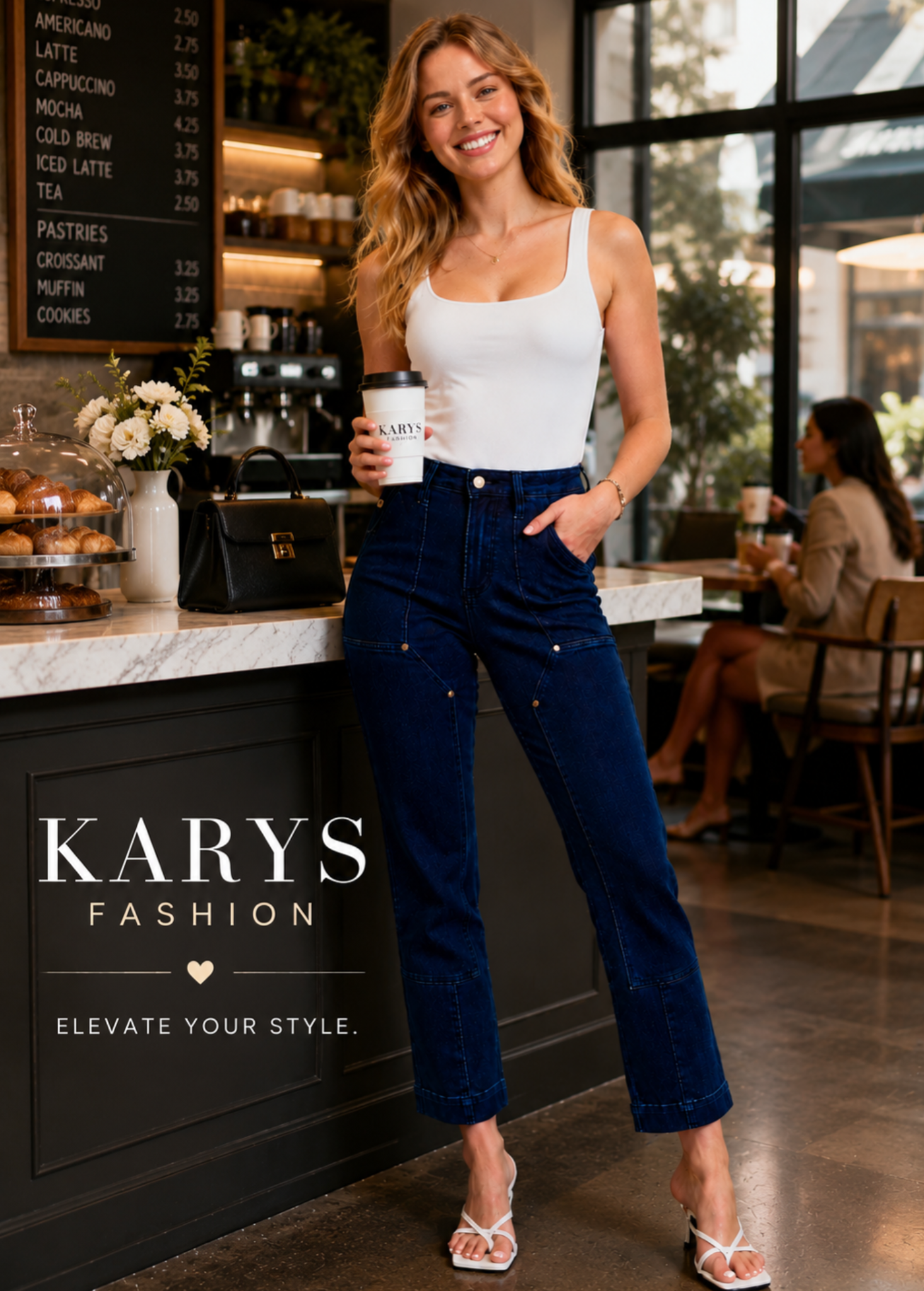 Judy Blue Full Size Hw Work Wear Knee Patch Straight Jeans Plus Size
