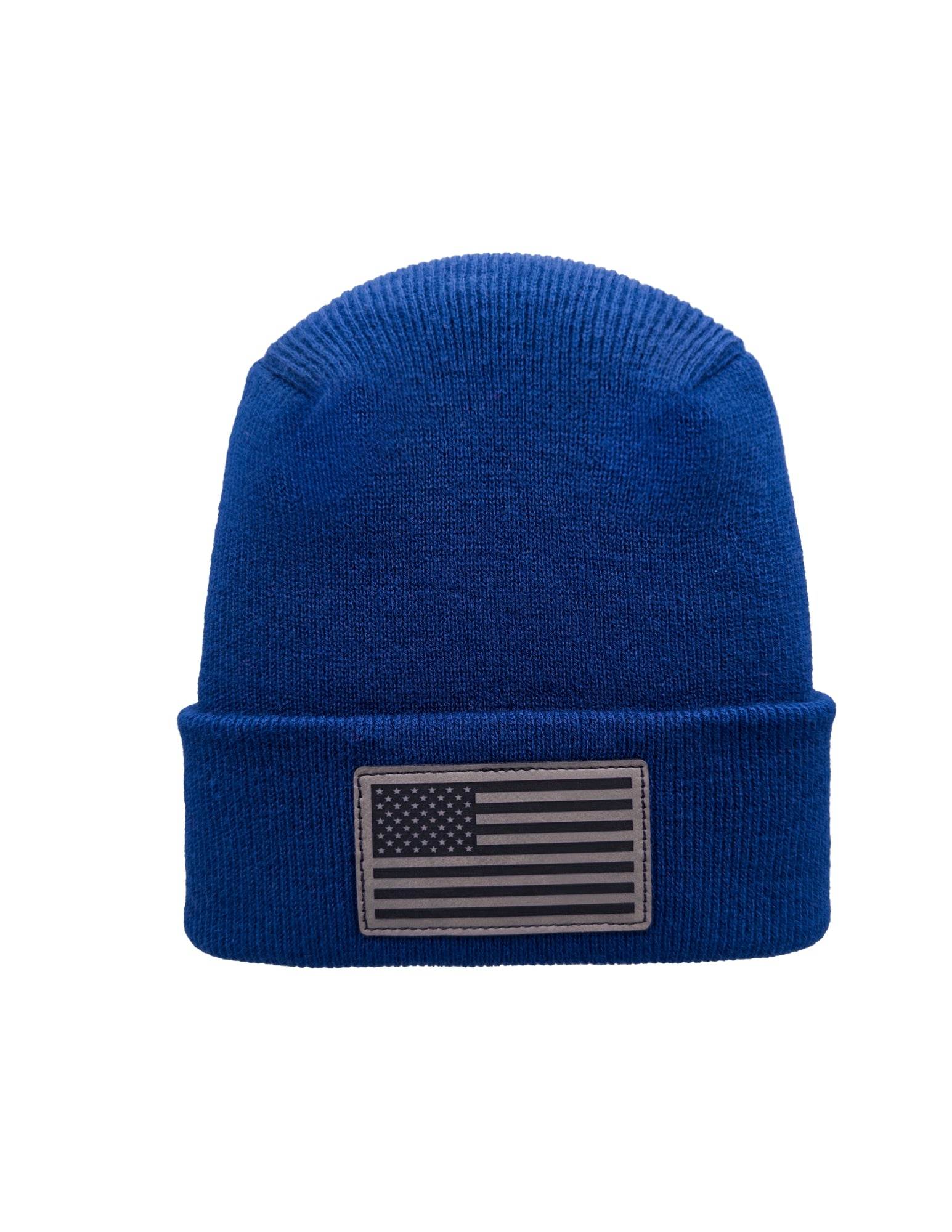 American Flag Beanie, H Stitch Beanie