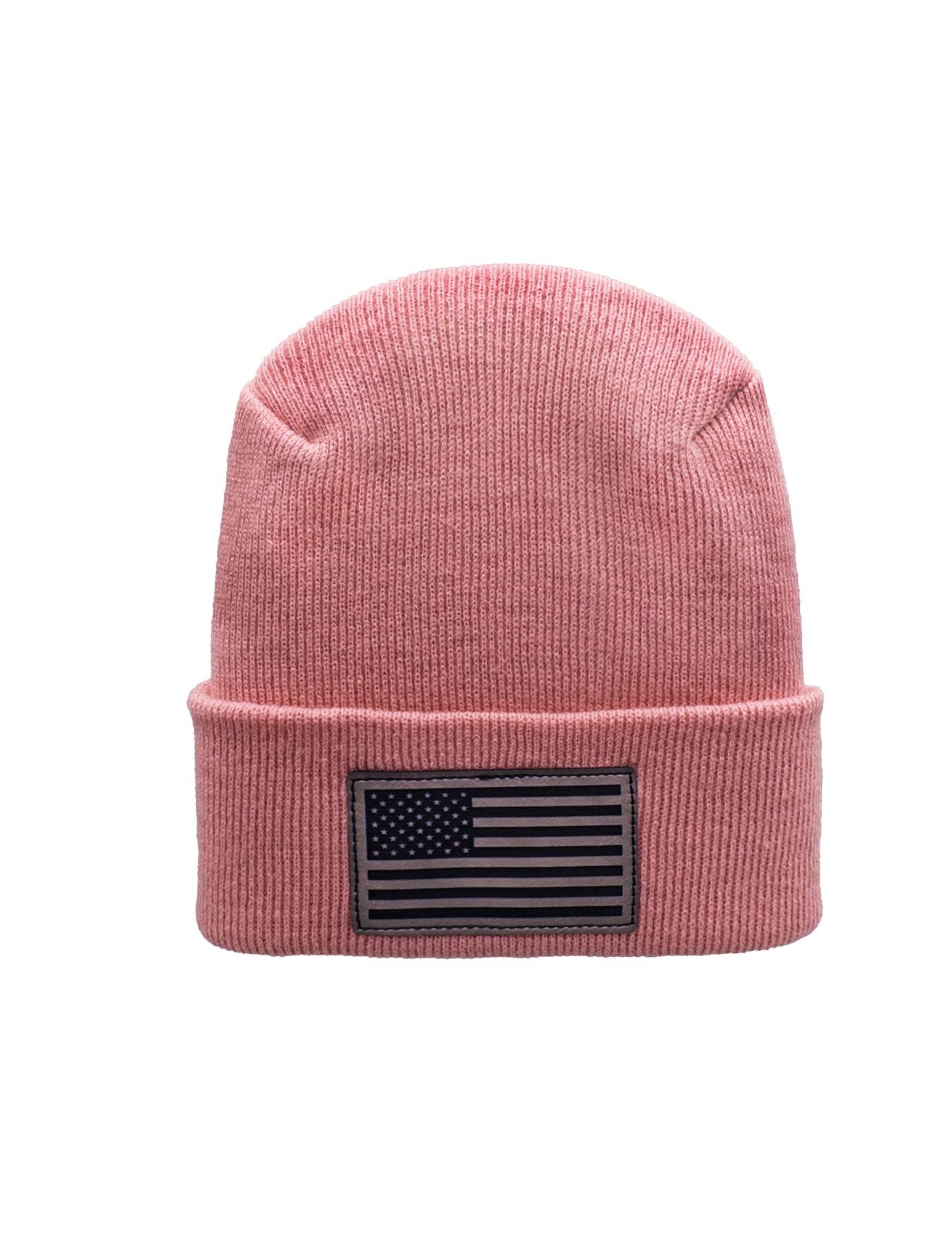 American Flag Beanie, H Stitch Beanie